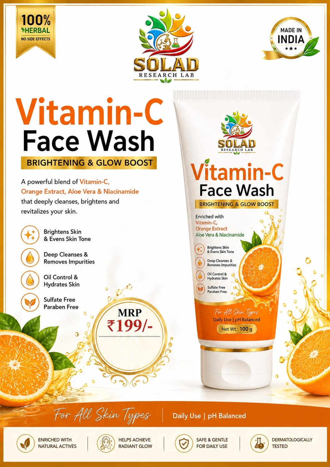 Vitamin-C Face Wash