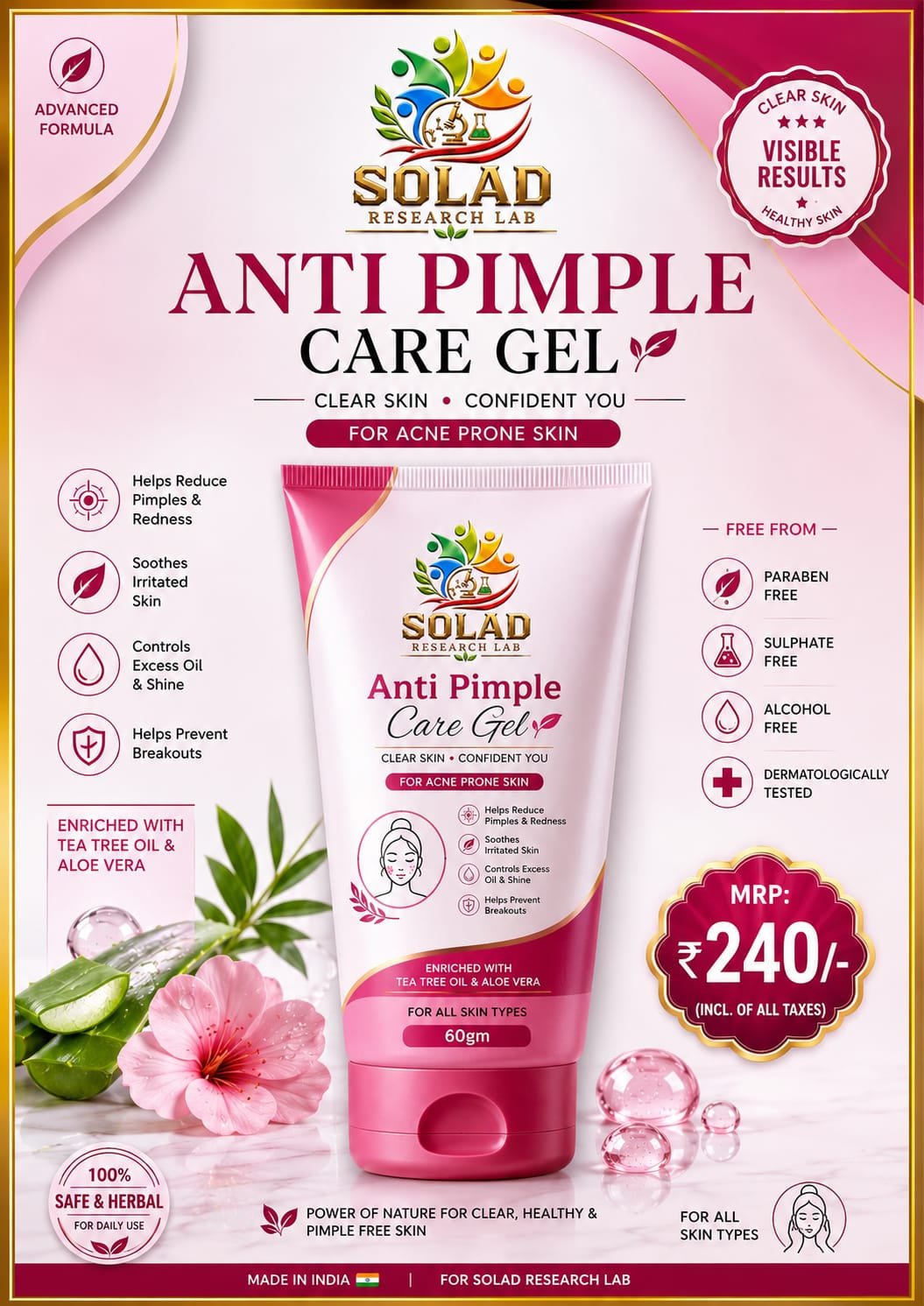 Anti Pimple Care Gel