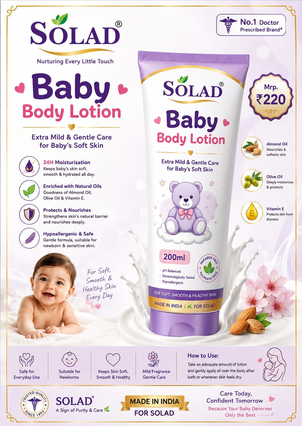 Baby Body Lotion